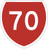 State Highway 70 shield}}