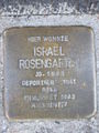 Stolperstein für Israel Rosengarten