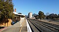 Southbound view on the platform