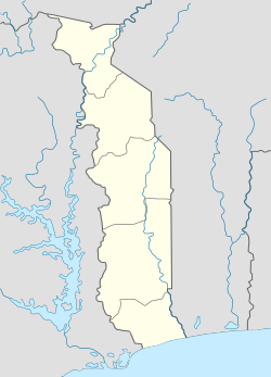 Tchamba is located in Togo