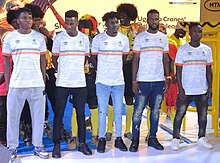 some of the Uganda National team players.