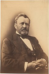 Black-and-white photographic portrait of Ulysses S. Grant