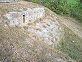 Bastion in the wall of Sirsukh with hole for the archers, Taxila.