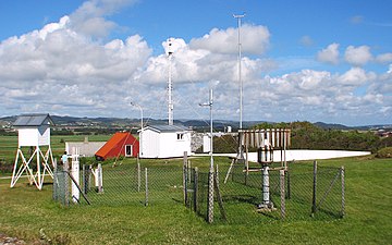 Weather station near the lighthouse