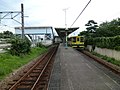 The Isumi Railway platform in July 2011