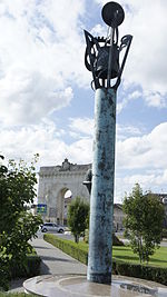 Statue-colonne Nicolas Appert