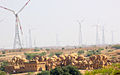 Image 27A wind farm overlooking Bada Bagh, India (from Wind farm)