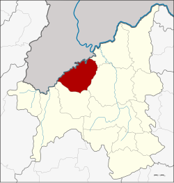 District location in Loei province