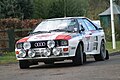 Hannu Mikkola al volante della Audi quattro A1