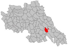 Bârnova – Mappa