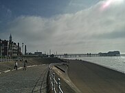 The Central Pier and Blackpool Tower in September 2012