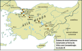 Byzantine Anatolia in 950 AD.