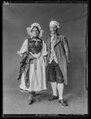 Solothurn, Patrizierpaar in Solothurner Tracht, 1905