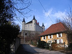 Le château de la Rochette.