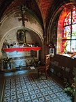 Chapelle Saint Druon et son gisant.