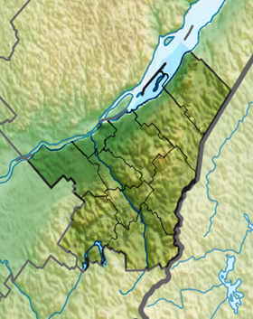 Voir sur la carte administrative de Chaudière-Appalaches