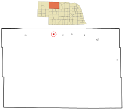 Location of Cody, Nebraska