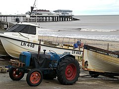 Cromer Pier as seen from the Henry Blogg Museum