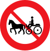 C24.2: No horse-drawn vehicles or similar