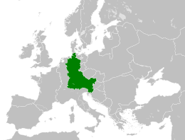 Regno di Germania - Localizzazione