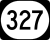 Kentucky Route 327 marker