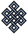 One form of the Endless knot of Buddhism