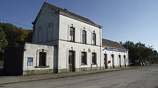 Bâtiment de la gare en 2011…