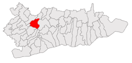 Location in Călărași County