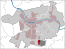 Lage des Stadtbezirks Emmertsgrund