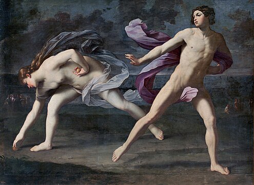 Version madrilène avant la restauration de 2023, avec les ajouts du XVIIe siècle posthumes à Guido Reni, qui seront ensuite couverts par le nouveau cadre