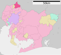 犬山市位置图