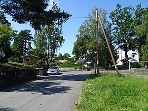 Islinge (norra delen), Höjdstigen / Constantiavägen.