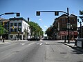 John Street at King, looking North