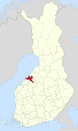 Location of Kokkola sub-region