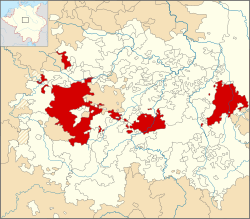 Territories of Saxe-Gotha-Altenburg within the Ernestine duchies of Thuringia, before 1826