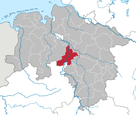 Localisation de Arrondissement de Nienburg/Weser