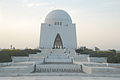 A view of the mausoleum