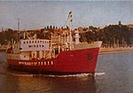 m/t Mireya utanför Visby på 1980-talet.