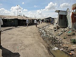 A street in Mukuru