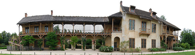 Vue panoramique de la maison de la Reine