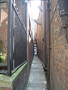 Pope's Head Alley – only 2 ft 7 in (790 mm) wide.[1]