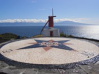 Rosa dos ventos, em São Jorge, Açores