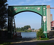 L'ancien pont mobile de Spijkenisserbrug.