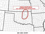 SPC Mesoscale Discussion #709: Lake Thunderbird–Bethel Acres–Shawnee, Oklahoma EF4 tornado