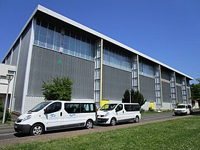 Batiment du SUAPS sur le campus de Grandmont.