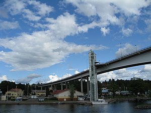 Pont de Puumalansalmi à Puumala.