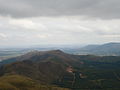 View of the range from its highest point