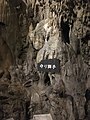 Sign in Ryusendo Cave translates: "Guardian Lion"