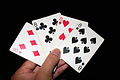 8 playing cards