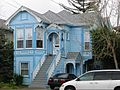 A Victorian house in Alameda, California